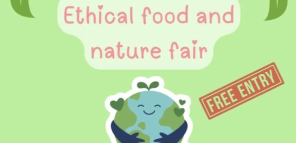 Ethical food and nature fair graphic