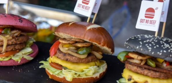 Northern Manchester vegan food festival burgers