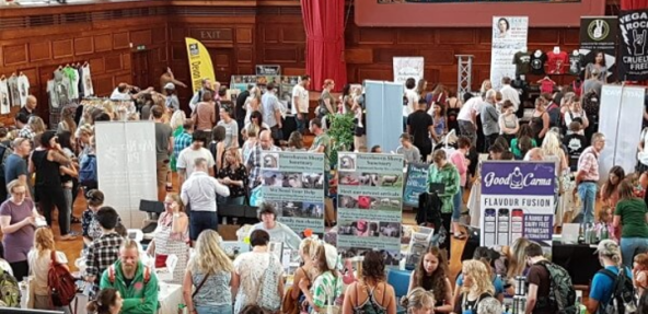 Pudsey Vegan Festival market stalls