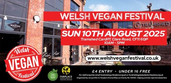 Welsh Vegan Festival - event banner