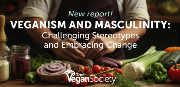 Veganism and masculinity report banner