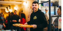 Joe Hill, co-founder of One Planet Pizza