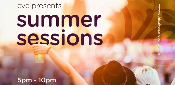 Ethical Vegan Events Summer Sessions Woking event banner 