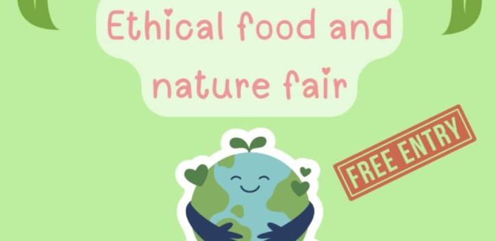 Ethical food and nature fair graphic