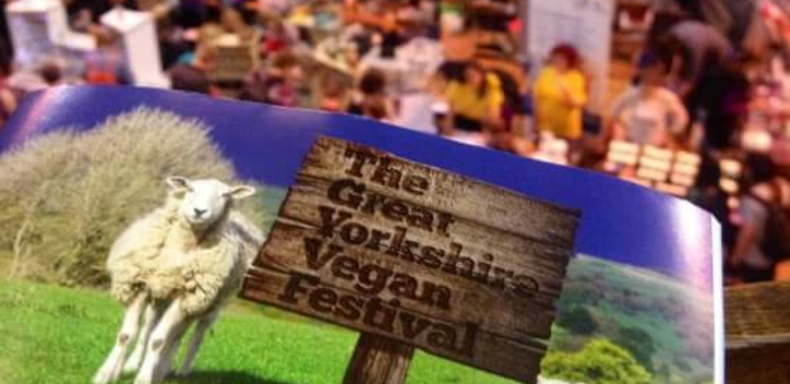 Great Yorkshire vegan festival banner