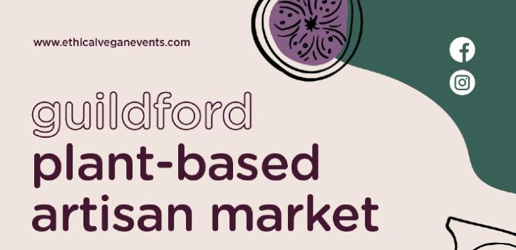 Guildford plant-based artisan market banner