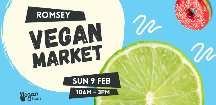 Romsey Vegan Market - event banner