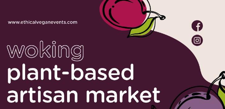 Woking Plant-based artisan market graphic