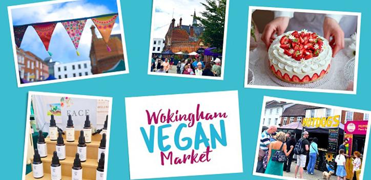 Wokingham vegan market graphic